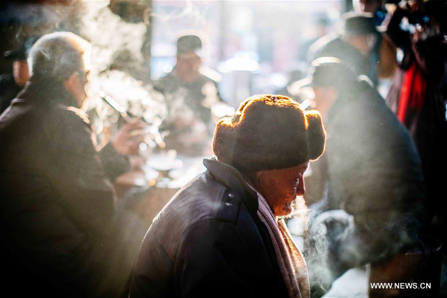 #CHINA-ANHUI-WINTER-TEA HOUSE-LEISURE (CN)