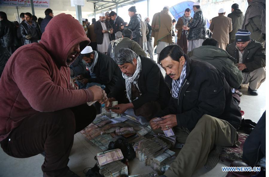 AFGHANISTAN-KABUL-EXCHANGE MONEY MARKET