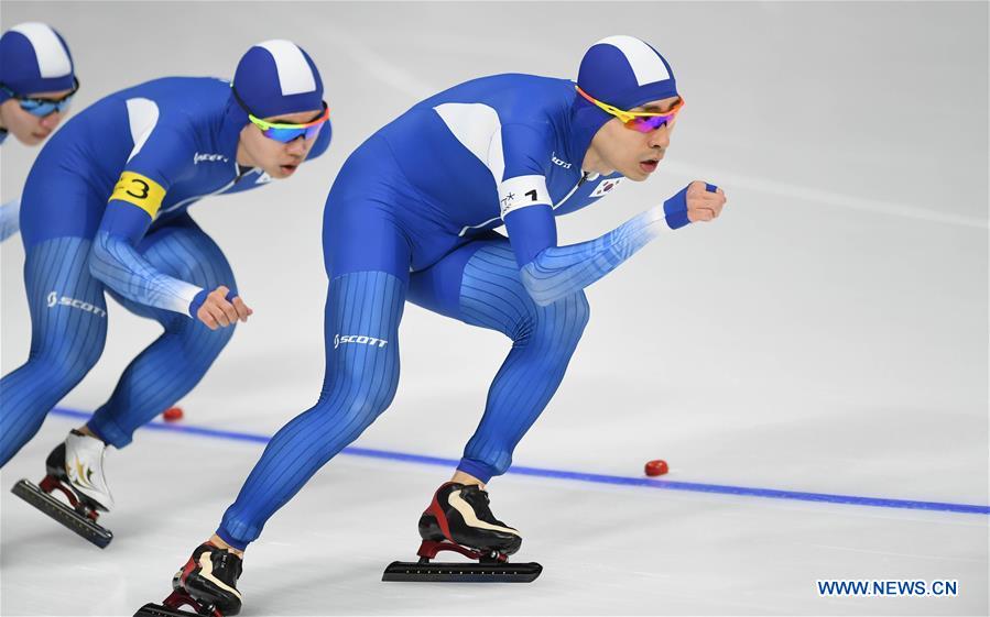 (SP)OLY-SOUTH KOREA-PYEONGCHANG-SPEED SKATING-MEN'S TEAM PURSUIT