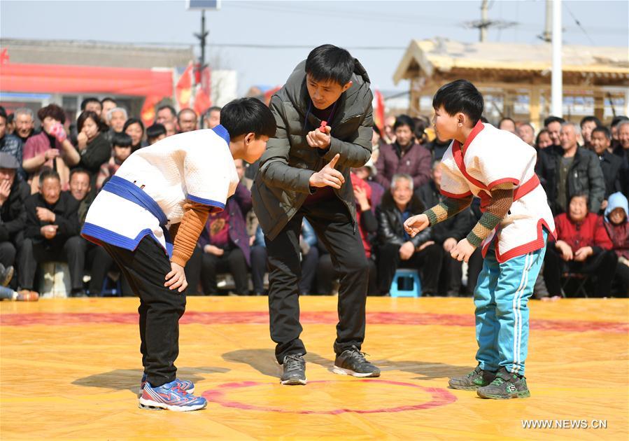 #CHINA-SHANXI-FOLK SPORT-WRESTLING (CN)