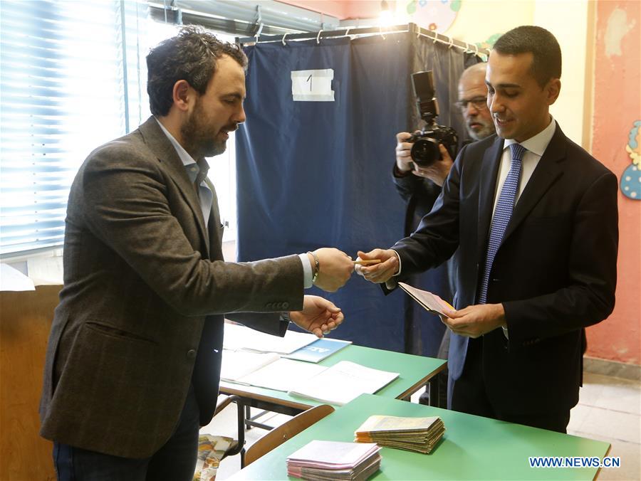 ITALY-NAPLES-GENERAL ELECTION