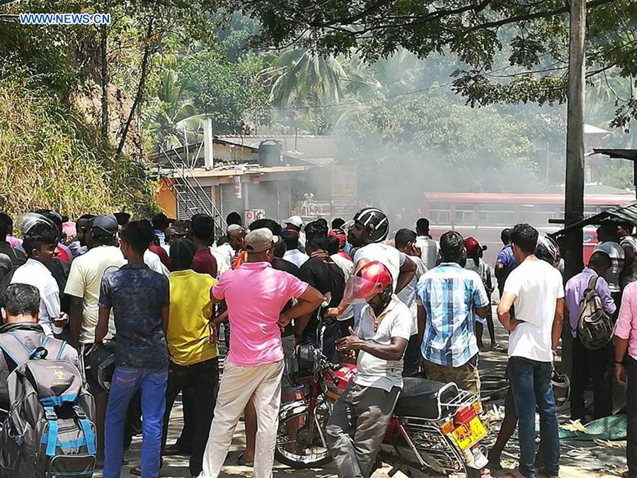 SRI LANKA-KANDY-CLASHES