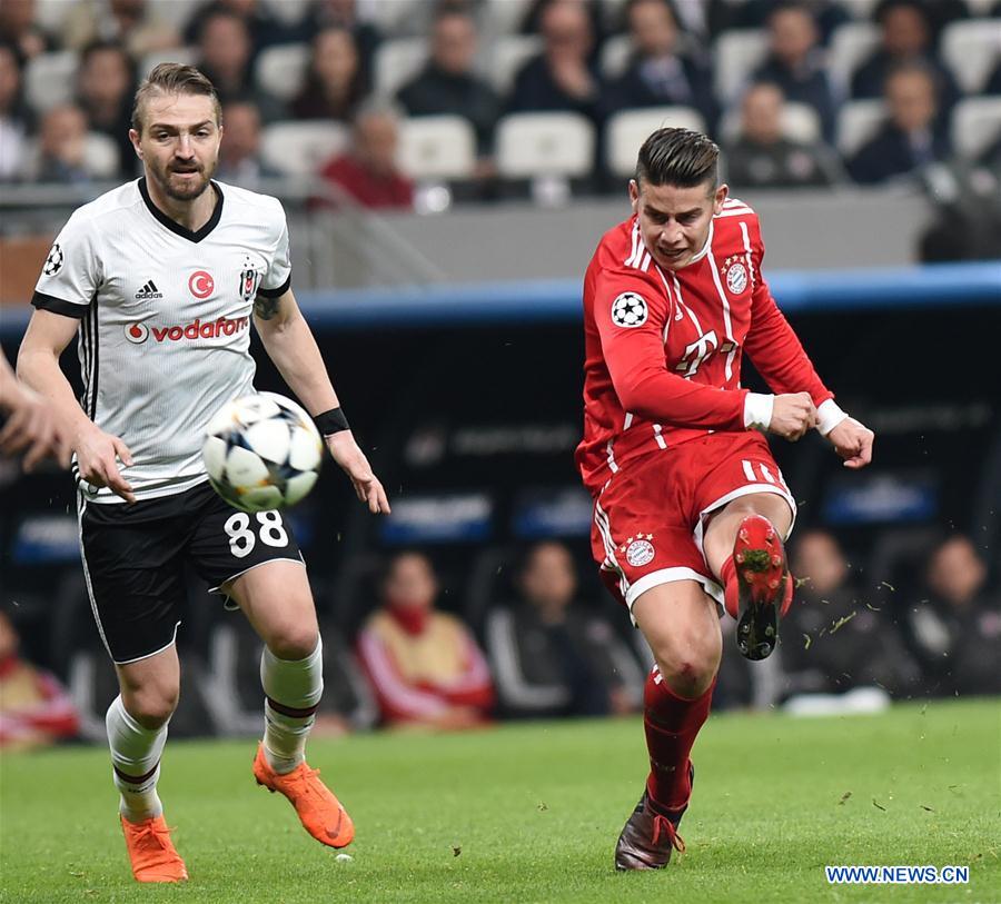 (SP)TURKEY-ISTANBUL-SOCCER-UEFA CHAMPIONS LEAGUE-BESIKTAS VS BAYERN MUNICH