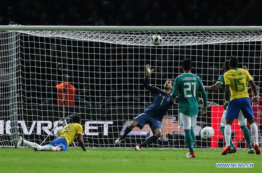 (SP)GERMANY-BERLIN-FRIENDLY SOCCER MATCH-GERMANY VS BRAZIL