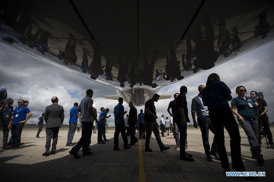 BRAZIL-SAO JOSE DOS CAMPOS-EMBRAER-E190-E2-DELIVERY