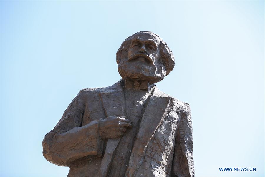 GERMANY-TRIER-KARL MARX STATUE-UNVEILING CEREMONY