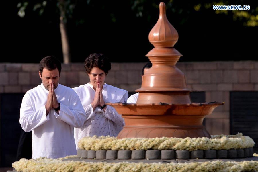 INDIA-NEW DELHI-RAJIV GANDHI-TRIBUTE