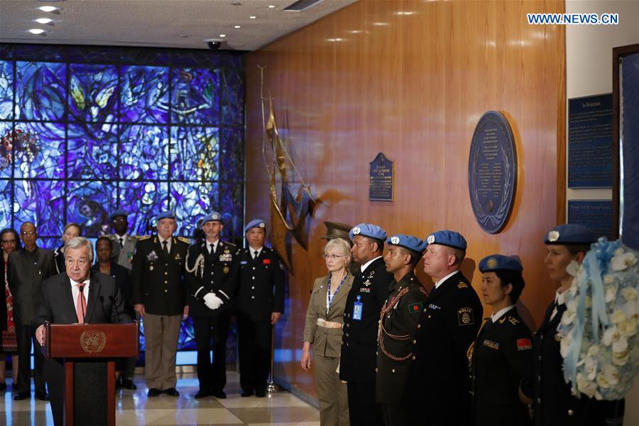 UN-INTERNATIONAL DAY OF UN PEACEKEEPERS-COMMEMORATION