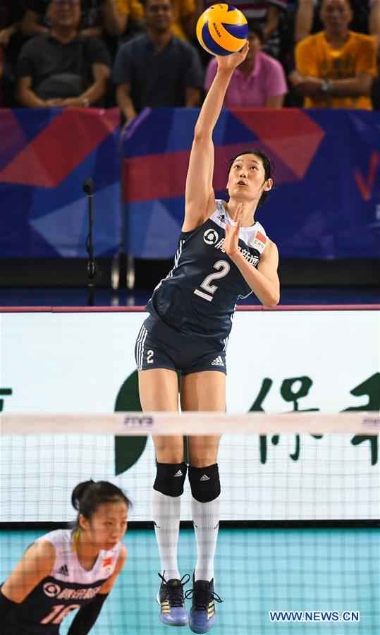 (SP)CHINA-JIANGMEN-VOLLEYBALL-FIVB NATIONS LEAGUE-WOMEN (CN)