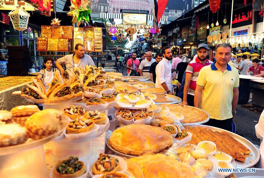 SYRIA-DAMASCUS-EID-AL-FITR-PREPARATION