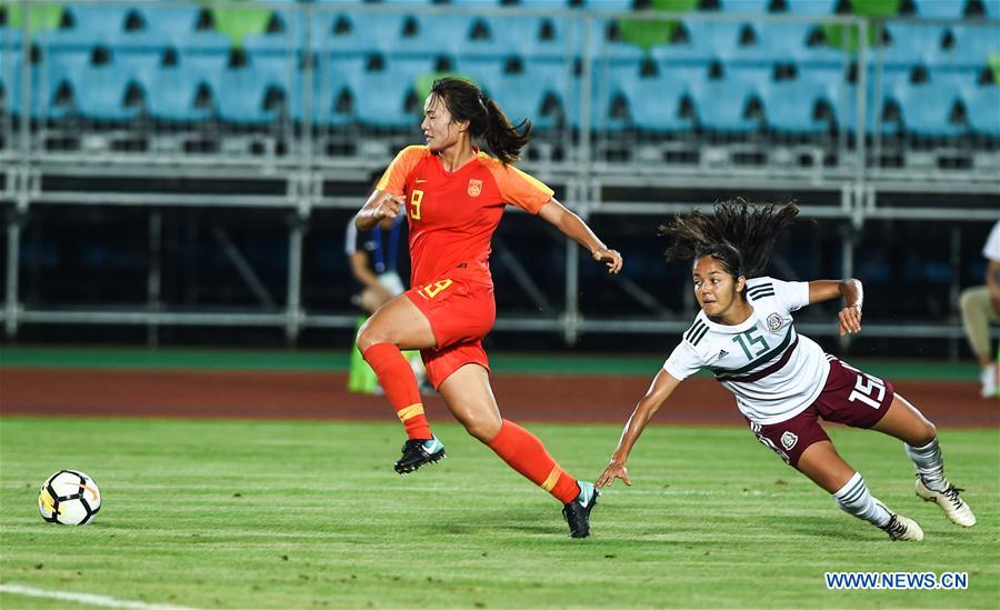 (SP)CHINA-DUYUN-INTERNATIONAL WOMEN'S YOUTH FOOTBALL TOURNAMENT DUYUN 2018 (CN)