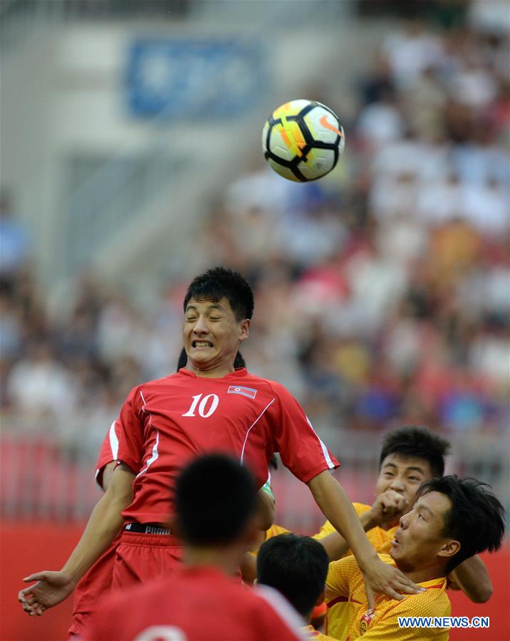 (SP)CHINA-WEINAN-INTERNATIONAL YOUTH FOOTBALL TOURNAMENT WEINAN 2018 (CN)