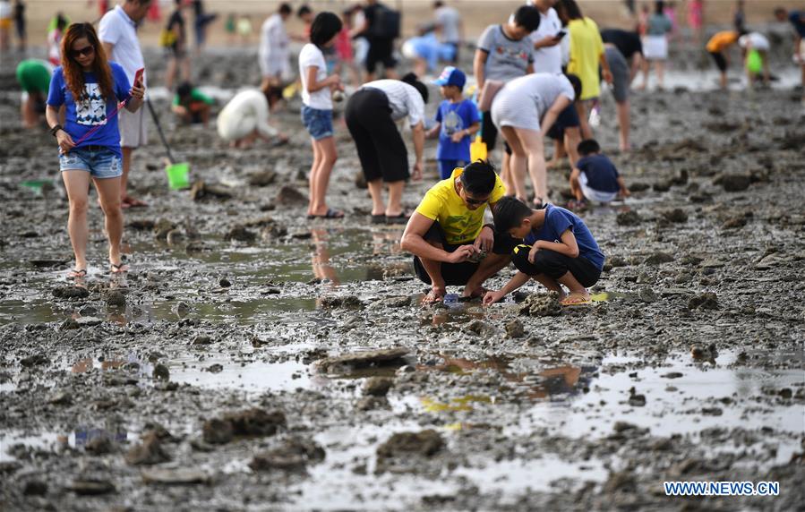 CHINA-HAINAN-QIONGHAI-BEACHCOMBING (CN)