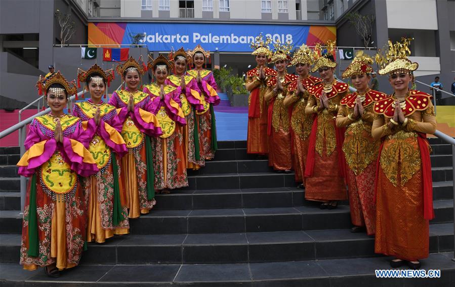 (SP)INDONESIA-JAKARTA-ASIAN GAMES-ASIAN GAMES VILLAGE