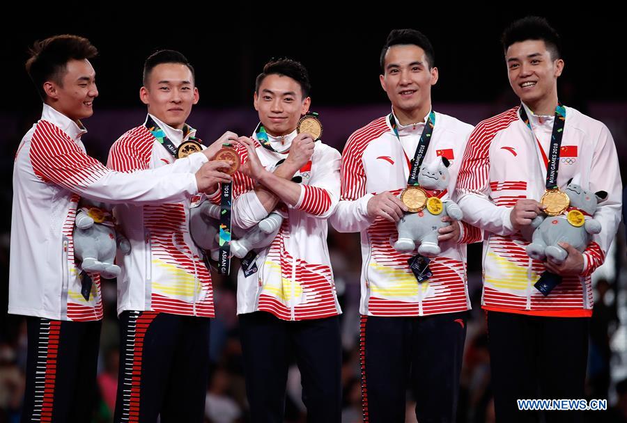 (SP)INDONESIA-JAKARTA-ASIAN GAMES-ARTISTIC GYMNASTICS