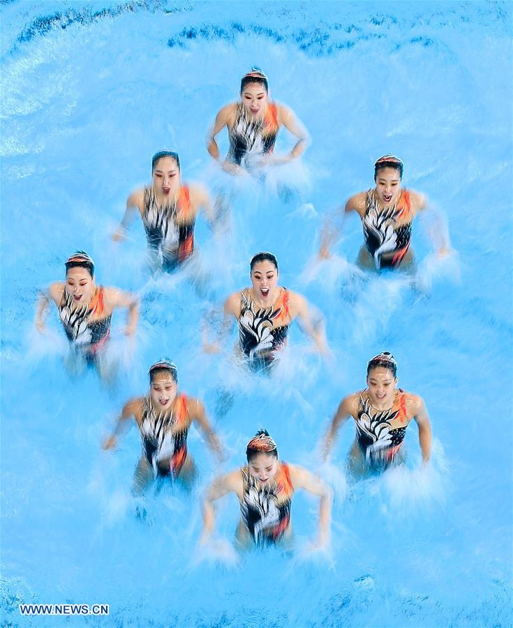 (SP)INDONESIA-JAKARTA-ASIAN GAMES-ARTISTIC SWIMMING