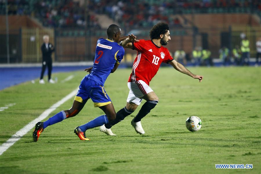 (SP)EGYPT-CAIRO-SOCCER-AFRICA CUP OF NATIONS-QUALIFIER-EGYPY VS ESWATINI