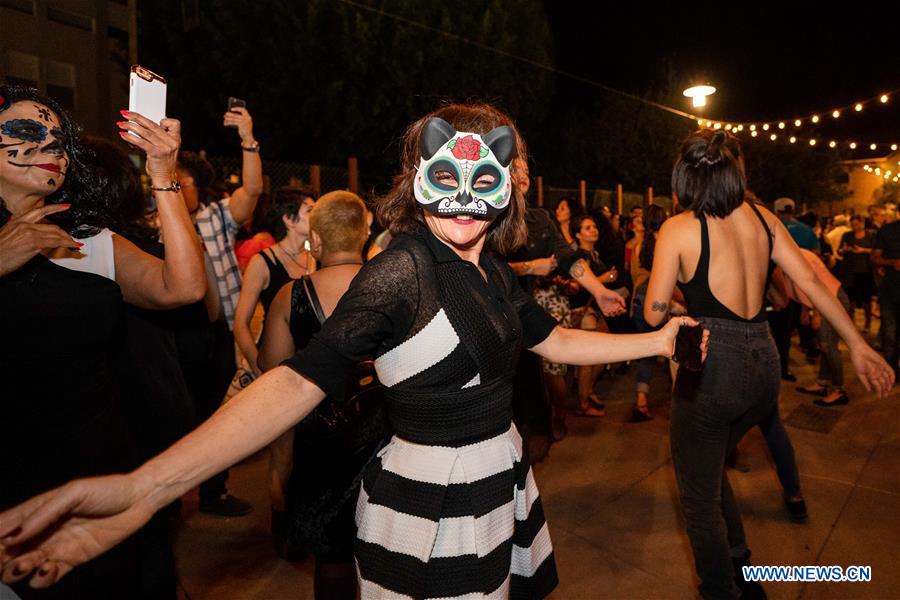 U.S.-LOS ANGELES-DAY OF THE DEAD-DANCE