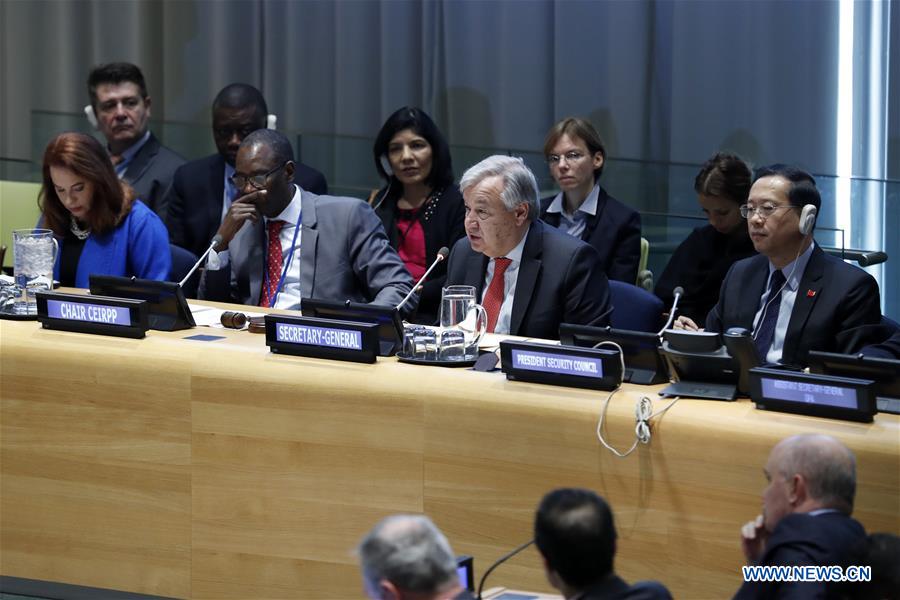 UN-ANTONIO GUTERRES-SOLIDARITY WITH PALESTINIAN PEOPLE