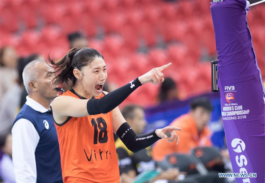 (SP)CHINA-SHAOXING-VOLLEYBALL-FIVB-WOMEN'S CLUB WORLD CHAMPIONSHIP-FINAL(CN)