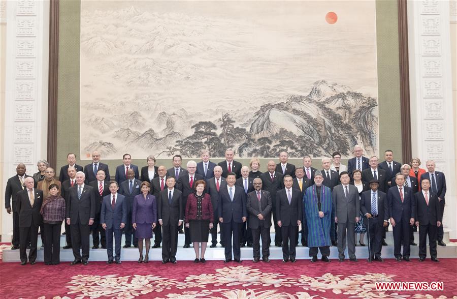 CHINA-BEIJING-XI JINPING-FORUM-FOREIGN DELEGATES-MEETING (CN)