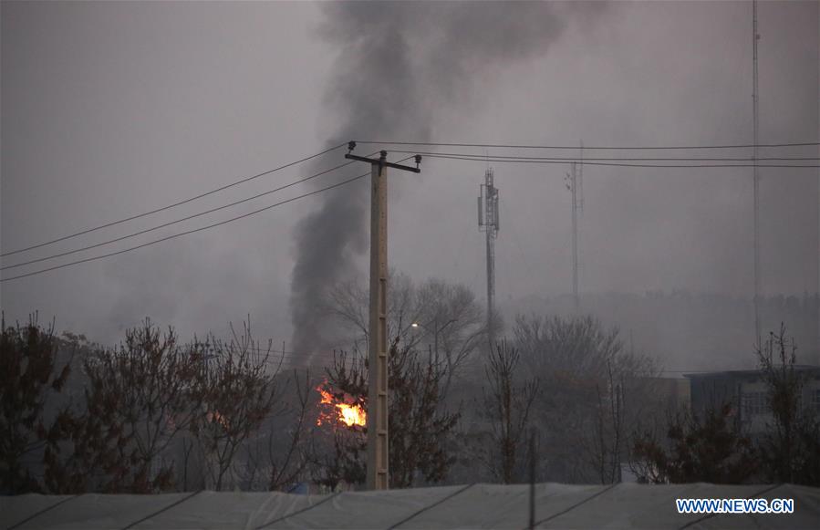 AFGHANISTAN-KABUL-GOVERNMENT BUILDING-ATTACK