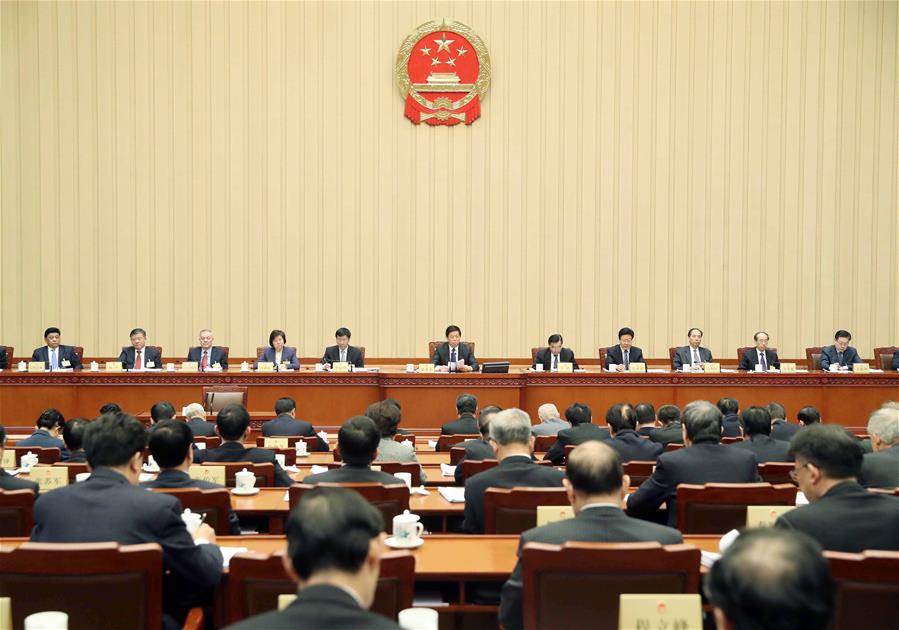 CHINA-BEIJING-LI ZHANSHU-NPC-SESSION-CONCLUSION (CN)