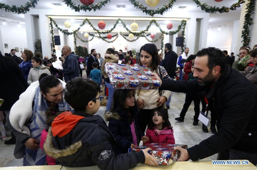 LEBANON-IRAQI REFUGEE CHILDREN-ORTHODOX CHRISTMAS PARTY