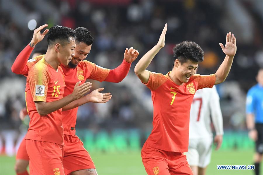 (SP)UAE-ABU DHABI-SOCCER-AFC ASIAN CUP 2019-GROUP C-CHN VS PHI