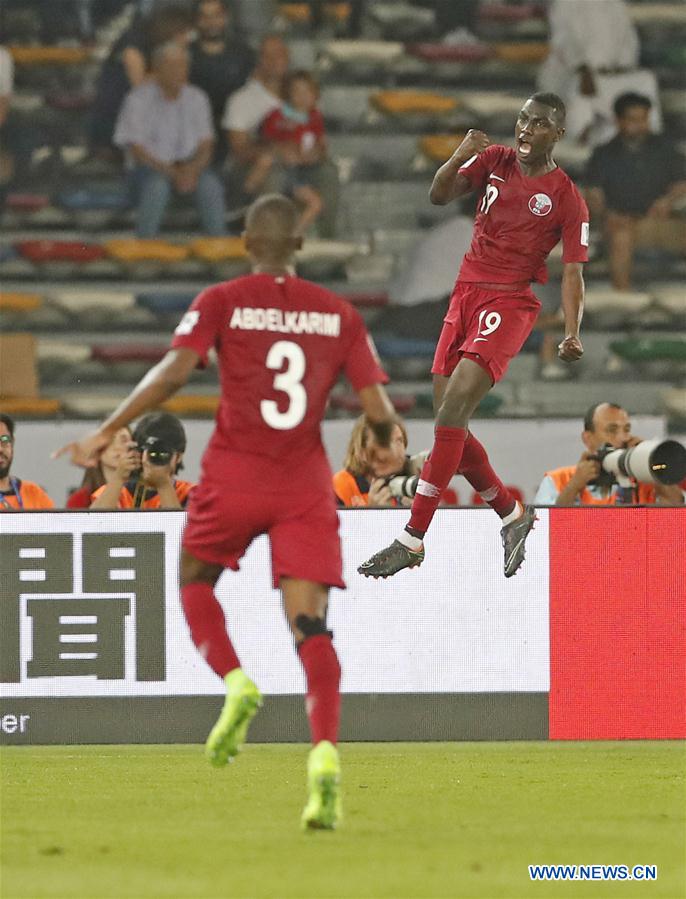 (SP)UAE-ABU DHABI-SOCCER-AFC ASIAN CUP 2019-GROUP E-SAU VS QAT