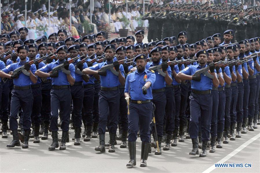 SRI LANKA-INDEPENDENCE DAY-PARADE