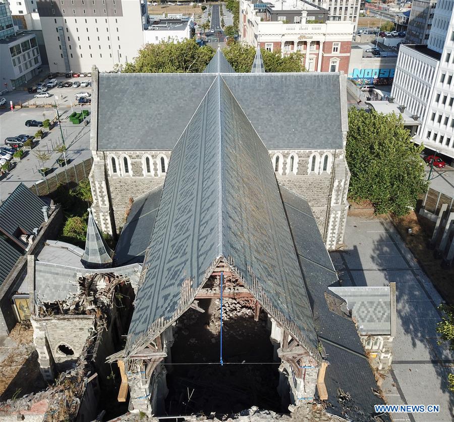 NEW ZEALAND-CHRISTCHURCH-EARTHQUAKE-ANNIVERSARY