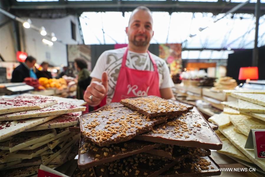 BELGIUM-BRUSSELS-CHOCOLATE FAIR