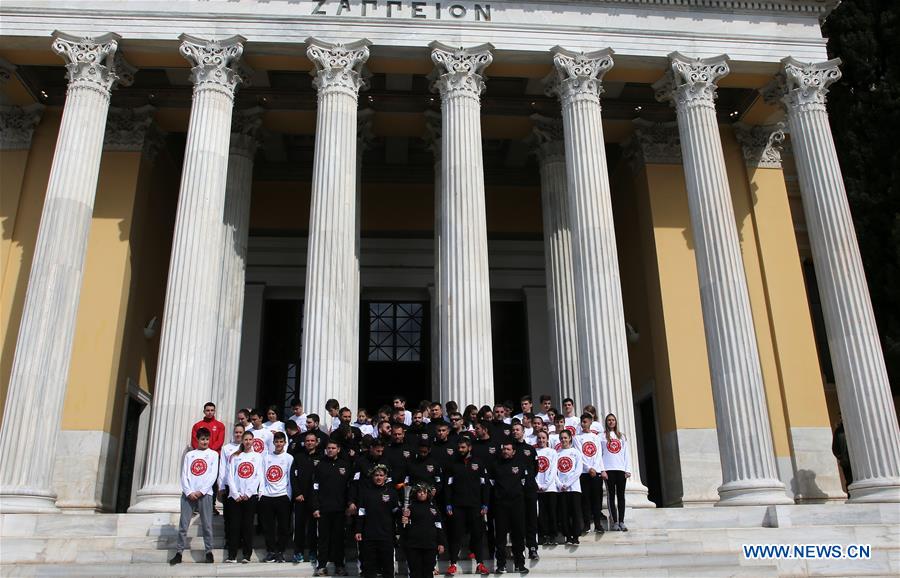 (SP)GREECE-ATHENS-SPECIAL OLYMPICS-LIGHTING FLAME