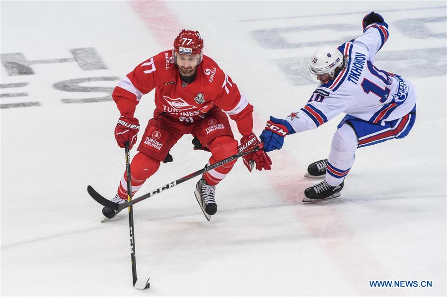 (SP)RUSSIA-MOSCOW-KHL-SPARTAK VS SKA