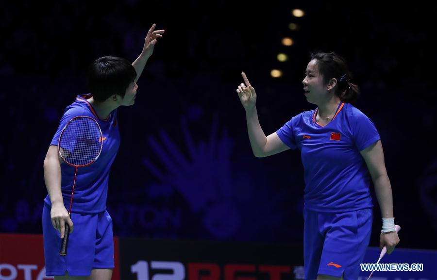 (SP)BRITAIN-BIRMINGHAM-BADMINTON-ALL ENGLAND OPEN-WOMEN'S DOUBLE