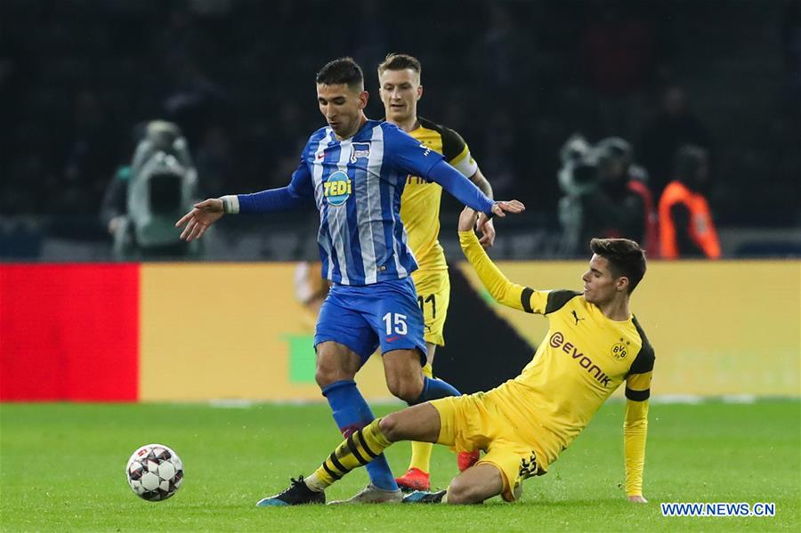 (SP)GERMANY-BERLIN-SOCCER-BUNDESLIGA-HERTHA VS DORTMUND