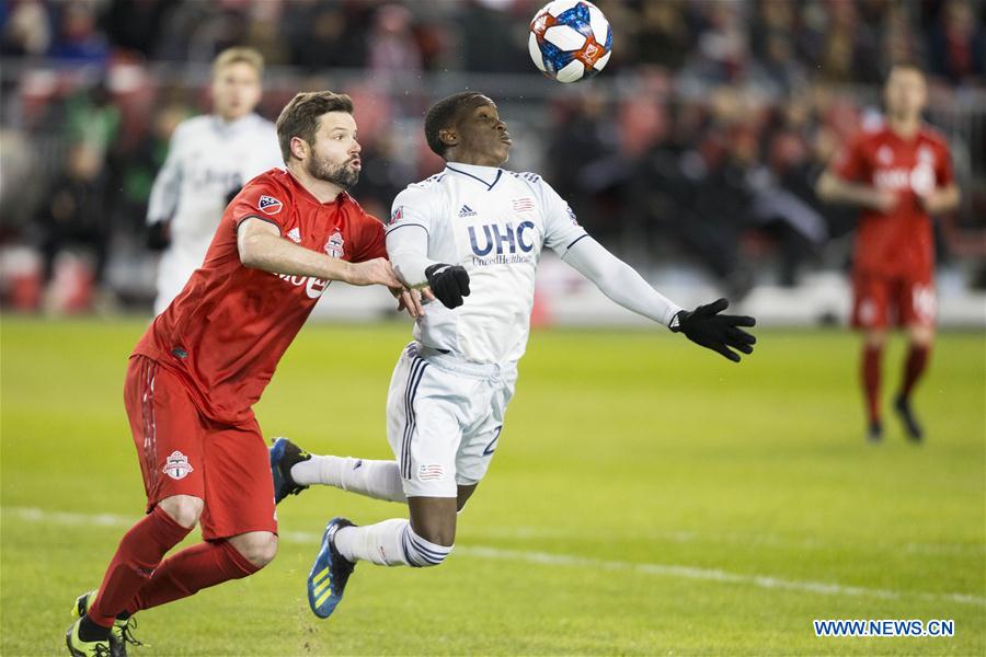 (SP)CANADA-TORONTO-SOCCER-MLS-TORONTO FC VS NEW ENGLAND REVOLUTION