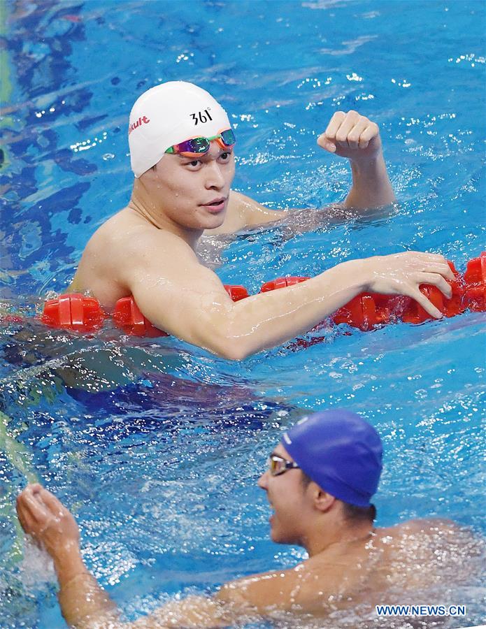 (SP)CHINA-QINGDAO-SWIMMING-NATIONAL CHAMPIONSHIPS-SUN YANG