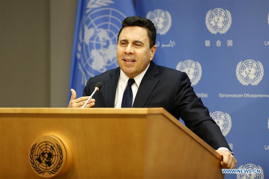 UN-VENEZUELA-PERMANENT REPRESENTATIVE-PRESS BRIEFING