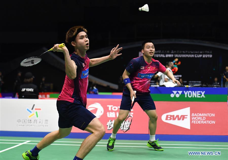 (SP)CHINA-NANNING-SUDIRMAN CUP 2019-CHINA VS MALAYSIA (CN)