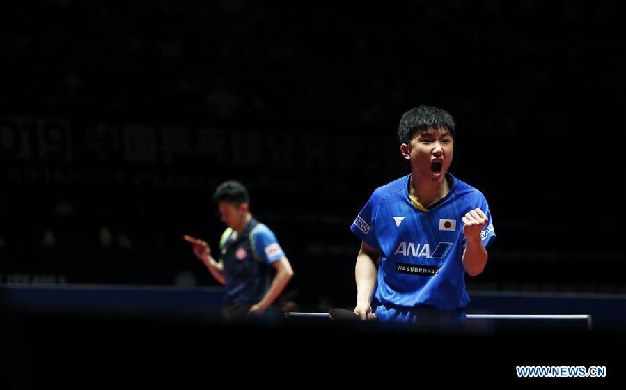 (SP)CHINA-SHENZHEN-TABLE TENNIS-CHINA OPEN--MEN'S SINGLES (CN)