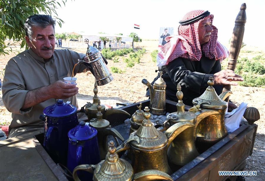 SYRIA-DAMASCUS-DAMASCENE ROSE-CELEBRATION