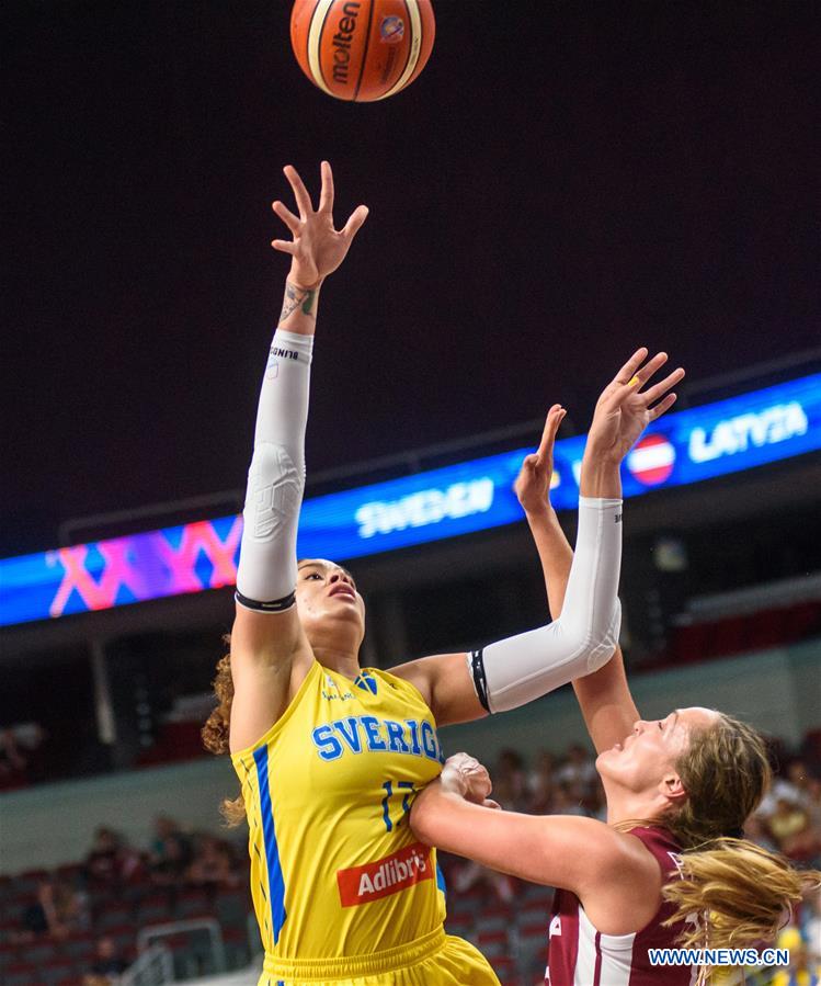 (SP)LATVIA-RIGA-EUROBASKET-SWEDEN VS LATVIA