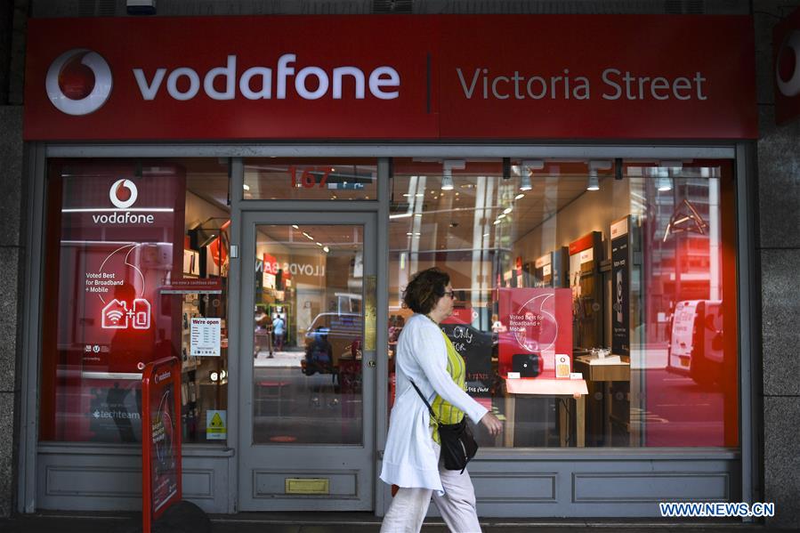 BRITAIN-LONDON-VODAFONE-5G SERVICE