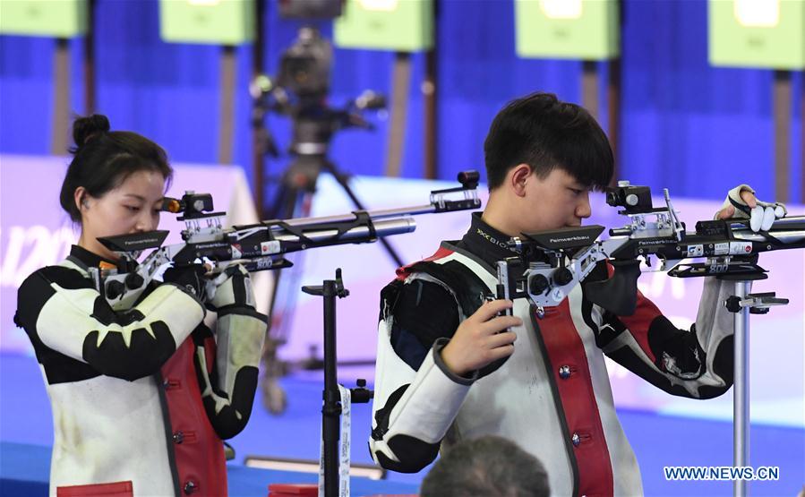 (SP)ITALY-NAPLES-SUMMER UNIVERSIADE-10M AIR RIFLE TEAM-BRONZE MATCH