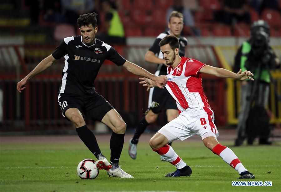 (SP)SERBIA-BELGRADE-FOOTBALL-UEFA-CRVENA ZVEZDA VS SUDUVA