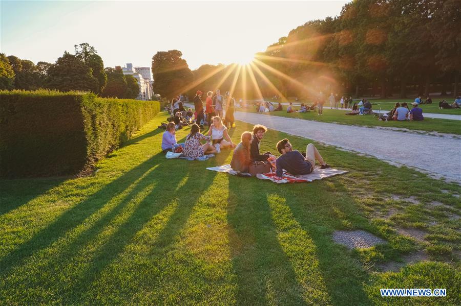 BELGIUM-BRUSSELS-SUMMER SCENERY