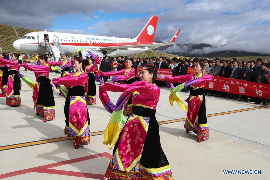 CHINA-SICHUAN-GARZE-HIGH ALTITUDE AIRPORT-OPENING (CN)