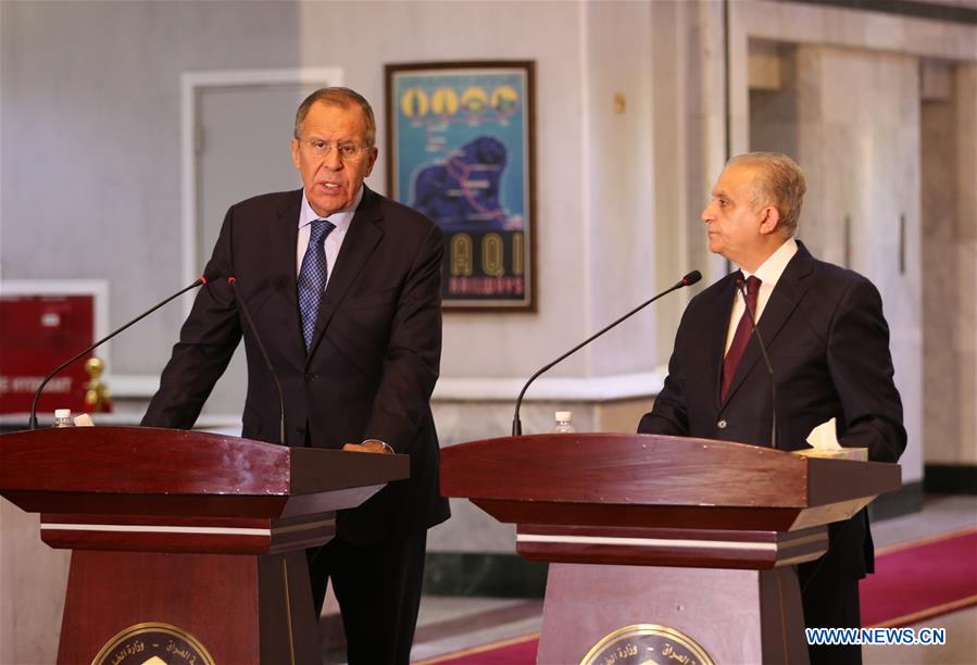 IRAQ-BAGHDAD-RUSSIA-FM-VISIT